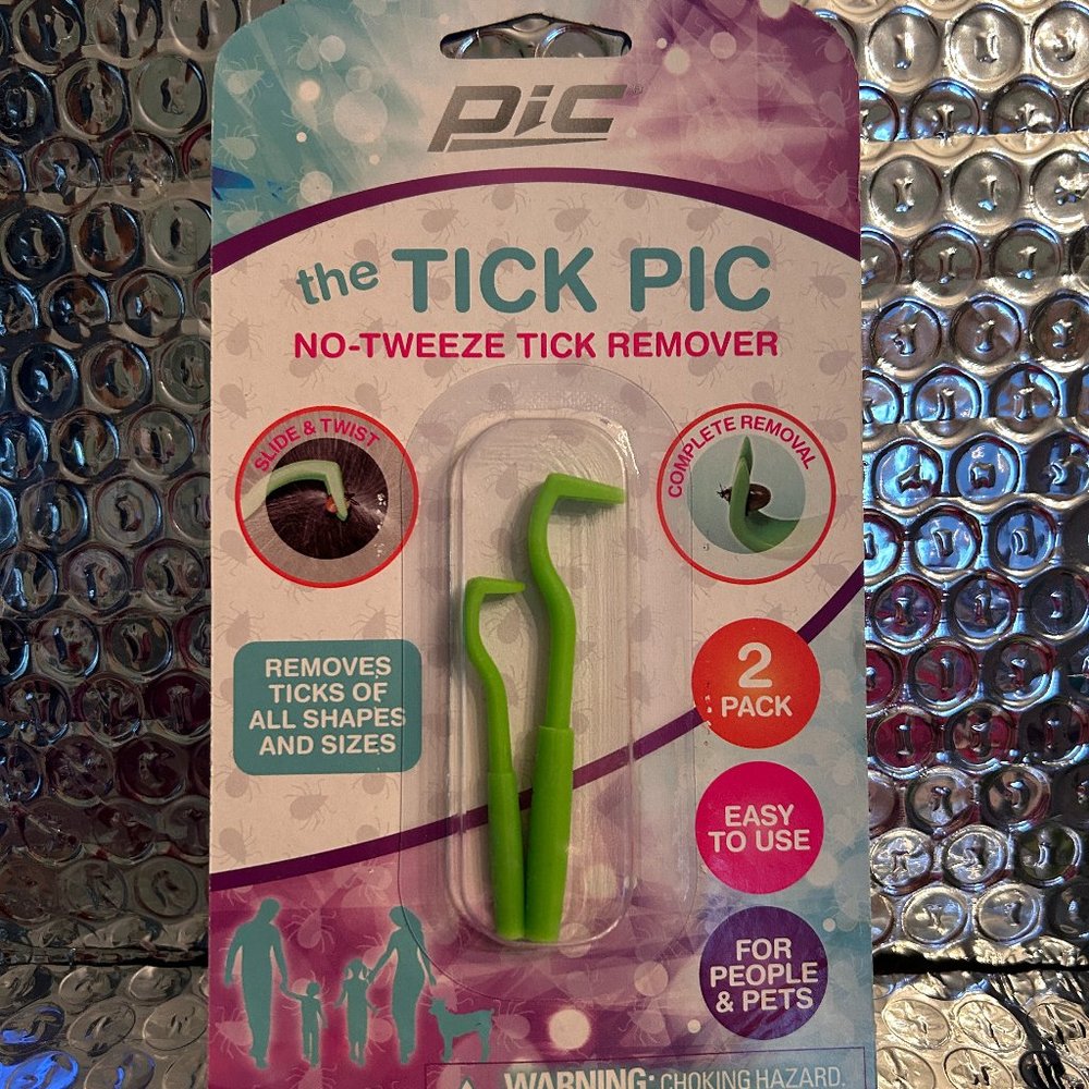 PIC TICK PICK Remover Dogs People Kids Outdoors Camping Lyme Twist NEW!!